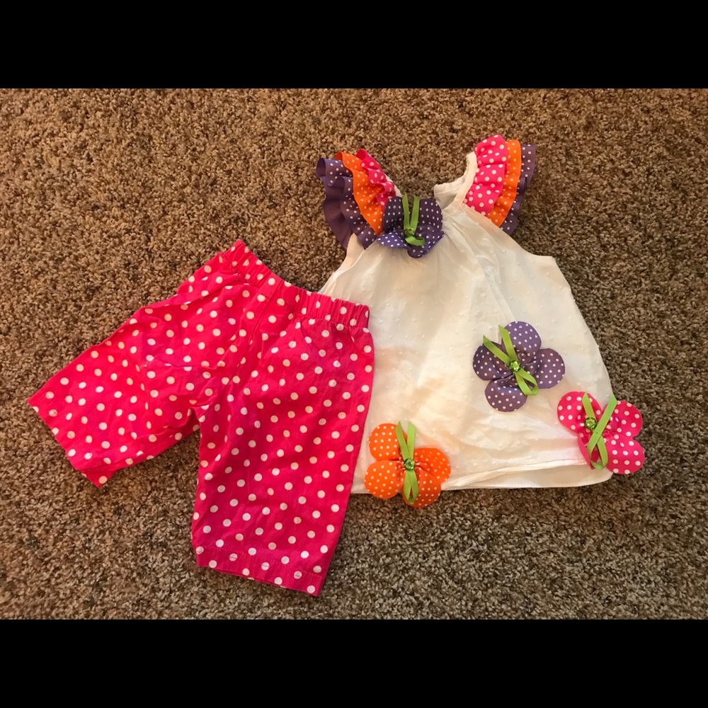 Rare Editions 9 month summer outfit